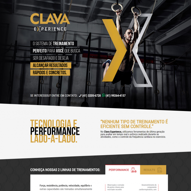 Clava Experience_Landing Page
